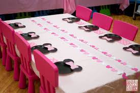 Minnie Mouse Table Setting Minnie Invitations Minnie Mouse Baby Shower Minnie Mouse Cupcakes