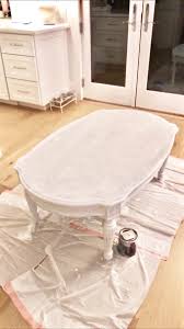 Each table has a different stencil design on the top. Diy Painting My Coffee Table Kristywicks Com