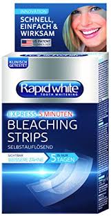 Wir haben uns das bleaching system mal genauer angesehen und es mal unter die lupe genommen. Rapid White Bleaching Strips Die Zahnaufheller Streifen Im Test Das Zahn Portal