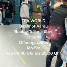 Die geschäfte am bahnhof aarau haben an 365 tagen, von früh morgens bis spät abends, geöffnet. Tea World Gmbh Bubble Tea And More Posts Facebook