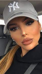 Fashion Hats For Women Smokey Eye Makeup Pink Lipstick Makeup Dark Pink Lipstick