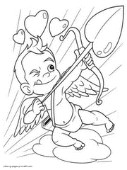 The kids will love these fun santa coloring pages. 45 Free Printable Full Page Free Printable Valentines Day Coloring Pages Design Corral