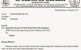 5 contoh surat dinas yang bisa jadi rujukan. Contoh Pengumuman Rapat Osis Dalam Bahasa Inggris Temukan Contoh Cute766
