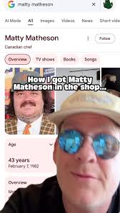 Y'all help me manifest a conversation about sandwiches and t-shirts with an  idol from back in my chef days..., @mattymatheson please collab in my  @itsjamesseo voice, @officialpigpen , @furnacefest , ...