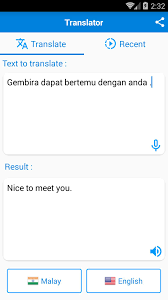 Once done, click the translate button to start the process. Malay English Translator Free For Android Apk Download
