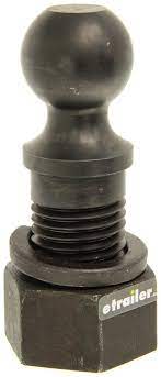 Gooseneck hitch ball 2 5 16. 2 5 16 Hitch Ball 2 Diameter X 3 1 2 Long Shank Raw 30 000 Lbs B And W Trailer Hitch Ball Bwhb94009