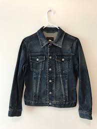 Vintage 90 S Designer Banana Republic Retro Jean Jacket Retro Jeans Denim Fashion Jean Jacket