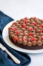 Tarte Chocolat Framboises Empreinte Sucree Tarte Chocolat Framboise Tarte Au Chocolat Chocolat Framboise