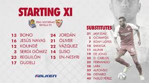 Ⓘ this site is not responsible for the legality of the soccer content since none of the videos are hosted by this site. M37 Real Sociedad Vs Sevilla 2019 20 Sevilla Fc Chat Monchi S Men Sevilla Fc Fans