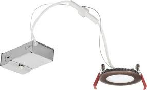 Lithonia Lighting 3 Led Recessed Oil Rubbed Bronze Wafer Downlighting At Menards