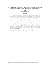 4 cara jitu mencari jurnal ilmiah nasional dan internasional. 14 Contoh Abstract Skripsi Dalam Bahasa Inggris