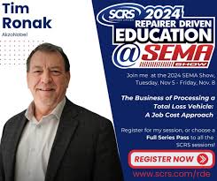 Our own Tim Ronak and Tony Adams will be speaking @SemaShow in Las Vegas,  NV this fall as part of the @SCRS
