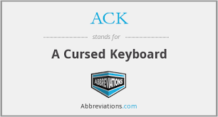 Text symbol writing methods and their descriptions listed. Ack A Cursed Keyboard