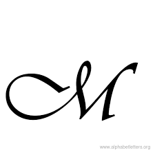 Download 5,100+ royalty free letter m calligraphy vector images. Calligraphy Letter M Font Novocom Top