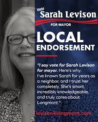 Sarah Levison for Mayor of Longmont (@LevisonforLongmont) • Facebook