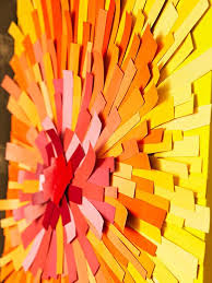 Wall Art Projects Paper Art Projects Paint Chip Art Diy Wall Art