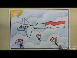 C 1 key point membuat poster. Mantab Betul Cara Menggambar Poster Kemerdekaan Indonesia Drawing Independence Day Youtube