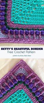 Crochet Blanket Edgings Crochet Edging Patterns Crochet Border Patterns Crochet Blanket Edging