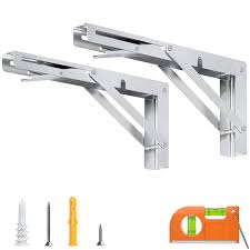 Shop shelf brackets online on walmart.ca at everyday low prices. Luckin Sturdy Folding Shelf Bracket 12 Inch Stainless Steel Collapsible Bracket For Wall Mount Fold Down Table Workbench And Rv Heavy Duty Locking Hinges L Bracket 2 Pack Silver Buy Online At Best Price In Uae Amazon Ae