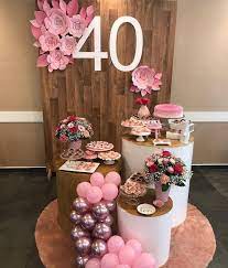 Girls First Birthday 40th Birthday Decorations Birthday Party Decorations 40th Birthday Party Decorations