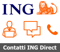 Ho un vecchio conto ing arancio , non riesco ad avere contatti con ing per questio conto. Contatti Di Ing Direct Numero Verde E Servizio Clienti
