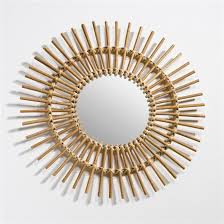 Miroir Rotin Forme Soleil Vintage Nogu Miroir En Rotin Miroir En Forme De Soleil Miroir