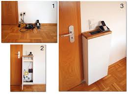 Telefonschrank Tinysideboard Telefonschrank Zuhause Diy Router Verstecken