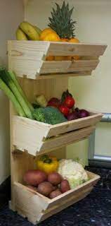 Life 3 tier kitchen storage trolley cart with rolling wheelsplastic fruit vegetable rack for laundrybathroom and kitchen organizingwhite. 36 Home Vegetable Rack Ideas