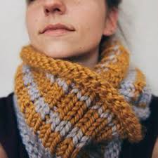 This free beanie knitting pattern is made up entirely of knits and purls, making it perfect for beginners and a quick knit for old hands. Bundle Up 35 Free Knitting Patterns Made With Bulky Weight Yarn Knitting Knitting Patterns Free Knitting Patterns