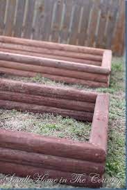 Raised Garden Bed Using Landscape Timbers Building A Raised Garden Landscape Timbers Vegetable Garden Raised Beds
