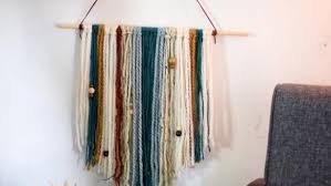 Contact yarn wall art on messenger. How To Make An Easy Diy Yarn Wall Hanging Hgtv