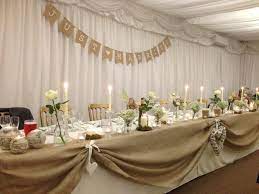 Pin By Marla Rubinich On Real Weddings Including Mine Bridal Table Decorations Rustic Wedding Table Decor Wedding Top Table