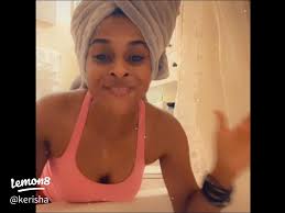 Shampoo day with K.s hair growth oil.