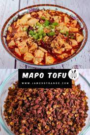 Simple Vegetarian Mapotofu James Strange Recipe Tofu Recipes Mapo Tofu Recipe Recipes