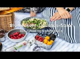 Mrs Flury X Sonrisa Zwei Foodies Schwingen Gemeinsam Den Kochloffel Und Verraten Dir Ein Leckeres Beauty Rezept Sowie Die B Couscous Blumenkohl Couscous Salat