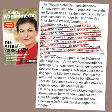 Zugleich wies sie analysen zurück. Luigi Pantisano On Twitter Sahra Wagenknecht Hat Fur Die Linke Und Einen Grossen Teil Der Mitglieder Und Anhanger Innen Nur Noch Verachtung Ubrig Ich Denke Es Ist An Der Zeit Dass Sie Geht