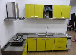 Purchase a primer for metals that prevents rust. Hot Item Modern Stainless Steel Kitchen Cabinets Furniture Metal Kitchen Cabinets Steel Kitchen Cabinets Stainless Steel Kitchen Cabinets