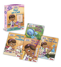 Dotties friends include stuffy the dragon (a.k.a. Buy Doc Mcstuffins Doc On Call Board Book Boxed Set Book Online At Low Prices In India Doc Mcstuffins Doc On Call Board Book Boxed Set Reviews Ratings Amazon In