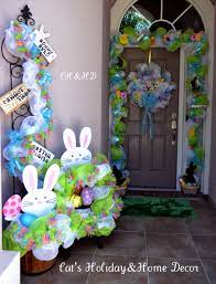 Easter is the perfect excuse to spend the day outside basking in the spring sun and enjoying the mesmerising ambiance outdoors. Easter Decor I Made And Put Up Easter Outdoor Easter Decorations Outdoor Easter Crafts