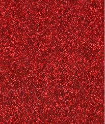 Sparkling Red Red Card Stock Glitter