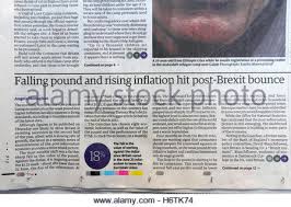 Malaysia's inflation rate remained relatively stable at 0.99% y/y in december 2019, compared to 0.91% y/y in the previous month. Inflation Newspaper Stock Photo Alamy