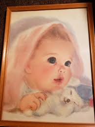 Vintage Frances Hook American Beauties 1958 Pastel Prints (4)