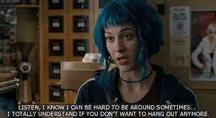 Pin By Daniell Koepke On Tv Movie Quotes Scott Pilgrim Vs The World Scott Pilgrim Hair Movie