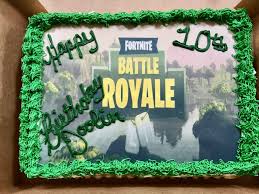 Birthday Cakes Fortnite Map Pin By Shelly Lindroos On Fortnite Birthday 9th Birthday Parties