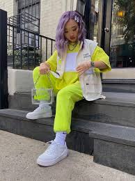 The cream collection's solid 2 piece outfits crew neck top and high waist slit pants sport jumpsuits sweatsuit set. Wdywt Lil Tennis Ball Streetwear Streetwearoutfit Streetwearstyle Streetwearfashion Streetwear Inspo Streetwear Fashion Women Street Wear Aesthetic