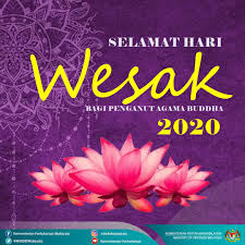 Umat buddha di seluruh dunia merayakan trisuci waisak dengan penuh keyakinan menghayati ajaran kebenaran dhamma sebagai pedoman hidup yang luhur. Kementerian Pertahanan Malaysia Selamat Menyambut Hari Wesak Kepada Seluruh Penganut Beragama Buddha Di Malaysia Semoga Perayaan Ini Disambut Dengan Penuh Perpaduan Kedamaian Dan Kegembiraan Bersama Orang Tersayang Facebook
