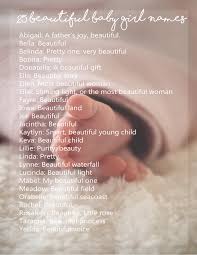 Both popular and traditional names in france are evidence of the rich variety of languages, dialects, and traditions that have left their mark on french culture over the centuries. 25 Beautiful Baby Girl Names 2020 The Charming Place