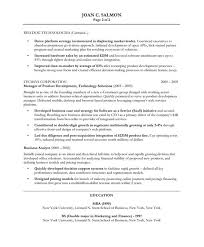 product manager executive resumes l
