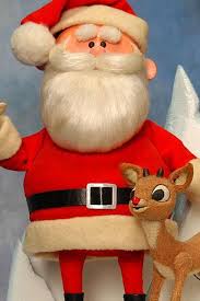 Santa Claus With Rudolph Retro Christmas Christmas Fun Christmas Memory Santa claus with reindeer and candy cane. santa claus with rudolph retro