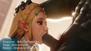 Princess Zelda gets creampied by Ganon - BOTW - SFM Compile